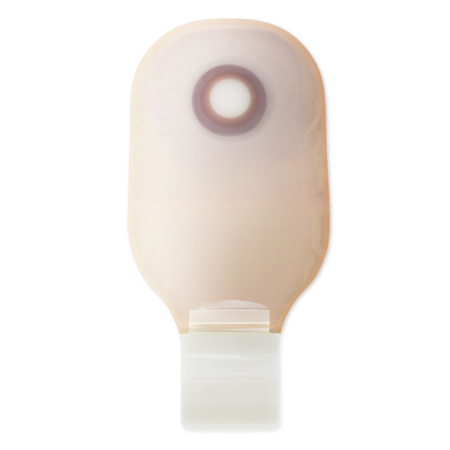 Ostomy 26730 Moderma Flex Drainable Flat Flextend, Lock n Roll, Transparent, Front